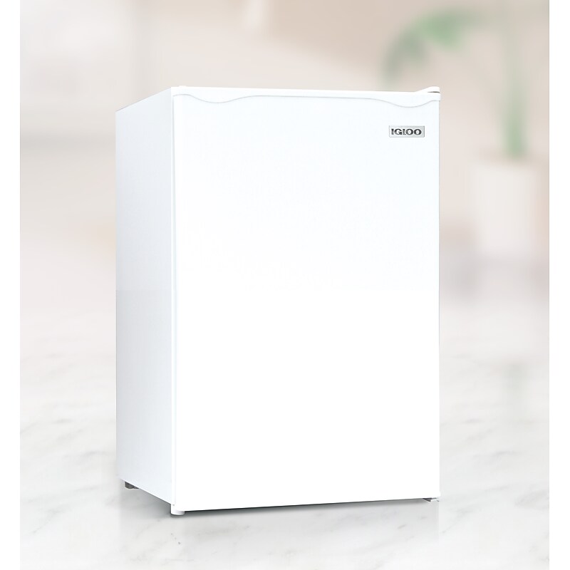 Igloo IRF26WH6A 2.6 Cu. Ft. Classic Compact Single Door Refrigerator Freezer - White image 1
