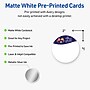 Avery Silver-Snowflakes Matte Blank Card, White, 120/Pack (S00-FK5)~#|#~EDC2FBA8-AF7B-47DC-910721FCE2AB5809_sc7