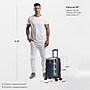 DUKAP Zonix 20" Hardside Carry-On Suitcase, 4-Wheeled Spinner, TSA Checkpoint Friendly, Green (DKZON00S-GRE)~#|#~EDC35383-0DE4-49E8-9795F32E1BD82089_sc7