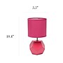 Simple Designs 10.24" LED Table Lamp, Pink (LT2065-PNK-LB)~#|#~EDC3A01F-25A3-4965-BE1D6A889AA3C743_sc7