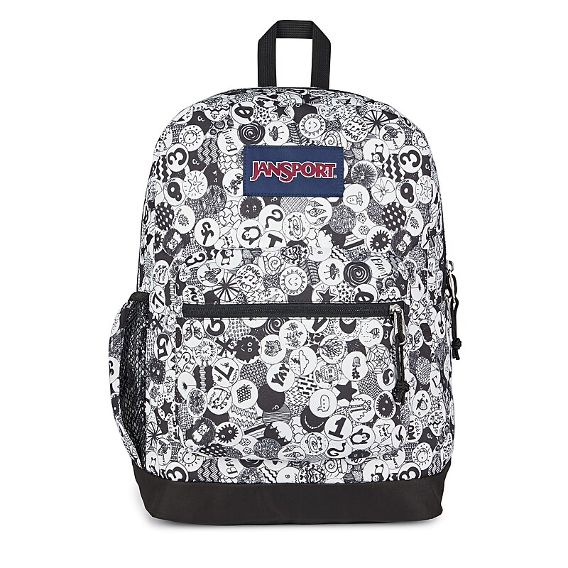 JanSport Cross Town Plus Laptop Backpack, Small, Doodle Dots (JS0A7ZNZA0G) image 1
