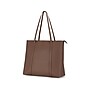 Bugatti Vegan Leather Tote Bag, Brown (LBG5054BU-BROWN)~#|#~EDC621AB-FF5E-4A0F-A4CB19641252BCB3_sc7
