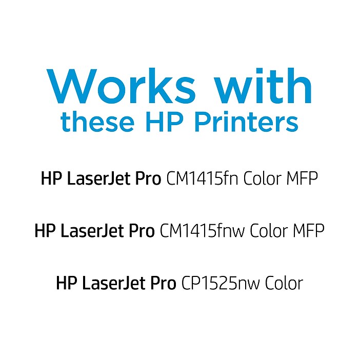Cool Toner Compatible Toner Cartridge Replacement For HP CE320A CE321A CE323A CE322A LaserJet Pro Cp1525n Cp1525nw Cm1415fn Cm1415fnw Mfp Printer Ink Bla