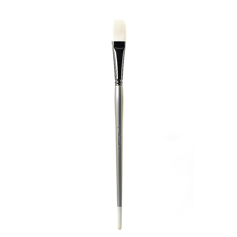 Silver Brush Silverwhite Series Synthetic Brushes Long Handle 12 Flat image 1