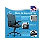 Click365 Ergonomic Fabric/Mesh Swivel Task Chair, Black (CCHR10003A)~#|#~EDDD5EC2-63FE-4D55-948BBAF85595D571_sc7