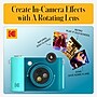 Kodak Smile+ 2-in-1 Instant Camera & Bluetooth Printer Starter Bundle with Black Case, Blue~#|#~EDDEF7D3-8566-43B6-BF4B9412494FBAF6_sc7