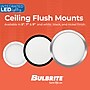 Bulbrite 5" Round 10.3-Watt 3000K LED Flush Mount Light, 850 Lumens, White (773600)~#|#~EDE57C96-2BF1-43D5-8B877533E17319A0_sc7