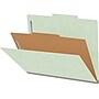Medical Arts Press Pressboard Classification Folder, 1-Divider, 2" Expansion, Letter Size, Pale Green, 10/Box~#|#~EDE87062-98C2-4333-AD78CDB8FE448021_sc7