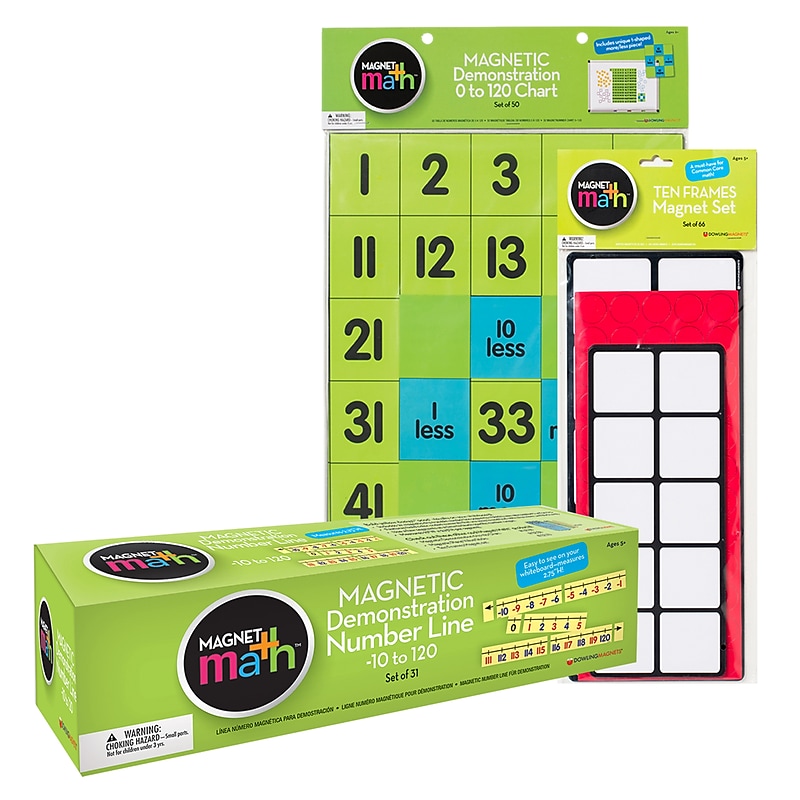 Dowling Magnets Math Demonstration Magnet Kit, 147/Set (DO-MATHDEMO) image 1