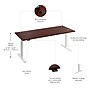 Bush Business Furniture Move 60 Series 72"W Electric Adjustable Standing Desk, Hansen Cherry (M6S7230HCWK)~#|#~EDEA99F8-9044-4203-96AADA60453C5798_sc7