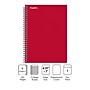 Staples Premium 1-Subject Notebook, 4.38" x 7", College Ruled, 80 Sheets, Red (TR58349)~#|#~EDEAFCBF-A0DA-48A9-A6474D183F9C9736_sc7