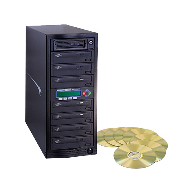 Kanguru 1:7 DVD/CD with Hard Drive Duplicator, USB 3.0 (DVDDUPE-SHD7) image 1