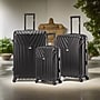 InUSA Vasty 3-Piece Hardside Spinner Luggage Set, TSA Checkpoint Friendly, Black (IUVASSML-BLK)~#|#~EDEFBC1A-6E21-4810-BDA46FC62F4DDF2A_sc7