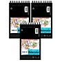 Canson Artist Series 5.5" x 8.5" Wire Bound Montval Watercolor Sketch Pad, 12 Sheets/Pad, 3/Bundle (MCXC100511057-3)~#|#~EDF17CC6-AFF4-4A5B-BF705CB8E37072F3_sc7