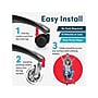 Lifelong Wheels Chair Caster, Clear/Silver, 5/Set (B0B27MGVGP)~#|#~EDF5A122-6F6F-4EA9-94F2E605341B321A_sc7
