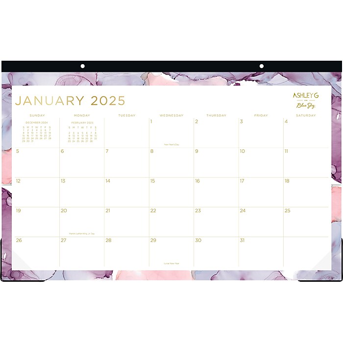 2025 Blue Sky Marble Purple 17