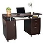 Techni Mobili 47"W Computer Desk, Chocolate (RTA-4985-CH36)~#|#~EDFFF120-EE25-4DF5-89FD6BB53119CEF0_sc7