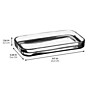 mDesign Glass Desk Tray, Clear/Matte Black (26041)~#|#~EE033BA6-9A2A-40CE-B12276CA19B08A4B_sc7