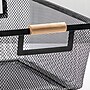 mDesign Steel Organizer, Matte Black (24357W)~#|#~EE0605C5-D092-44D0-A8D3922530EDDEFB_sc7