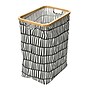 Household Essentials Krush Collapsible Laundry Hamper, Bamboo, Black/White (2274-1)~#|#~EE06D7C9-B9FA-4EC8-B133C974D01698D4_sc7