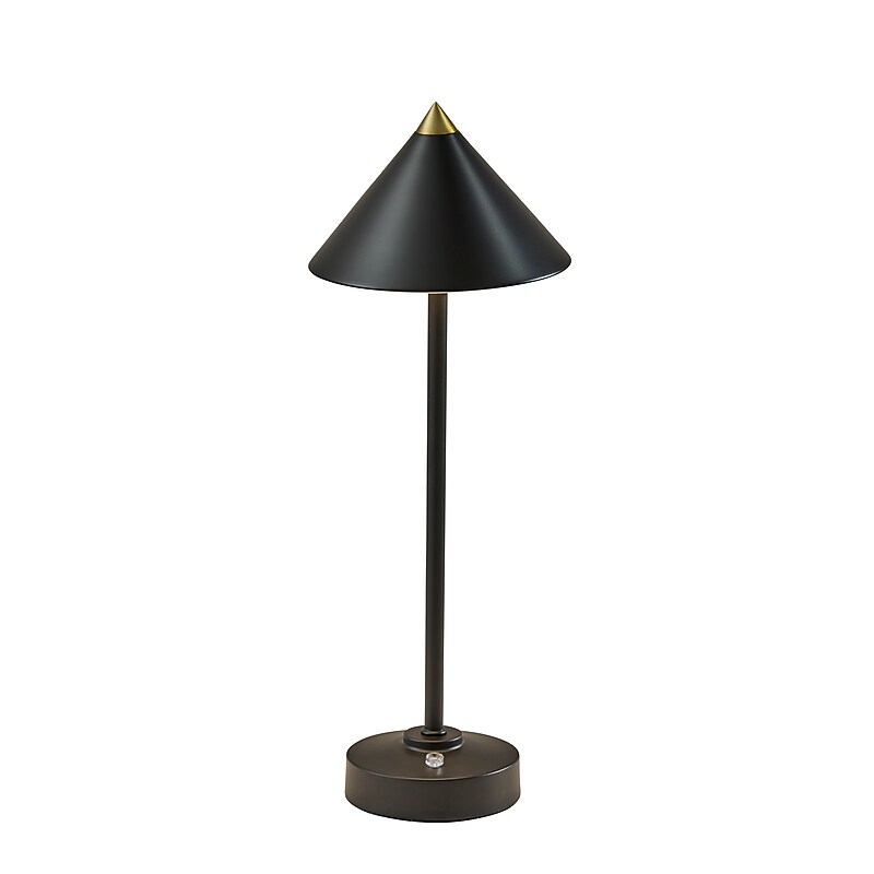 Adesso Ritchie LED Table Lamp, Black (2601-01) image 1