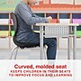 Staples Polypropylene 12" Student Chair, Black, 4/Box (ST63543)~#|#~EE0EB9E6-7B9B-46DE-868E2A7DADF5DABB_sc7