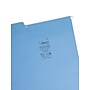 Smead FasTab Hanging File Folders, 1/3-Cut Tab, Letter Size, Blue, 20/Box (64099)~#|#~EE0FAD14-7292-4D79-A25074CF1F40889A_sc7