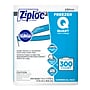 Ziploc Double Zipper Freezer Storage Bags, Quart, 300 Bags/Carton (696187)~#|#~EE180628-045D-488C-BC172A3443E4AC23_sc7