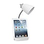 Simple Designs Gooseneck Organizer LED Desk Lamp, 18.50", with iPad Tablet Stand and Charging Outlet, White (LD1057-WHT)~#|#~EE1C779C-B2E3-4632-910B7B6A7FEA9AA1_sc7