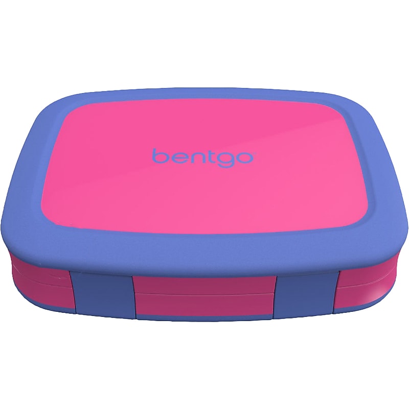 bentgo Brights Kids Bento Box, 5-Compartment, Fuchsia, 19 oz. (BGOBRTS-F) image 1