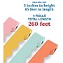 Carson Dellosa Rolled Scalloped Border, 3" x 65', Groovy Colors, 4/Pack (145420)~#|#~EE211B58-836C-4736-AA1947888EC0448D_sc7