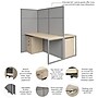 Bush Business Furniture Easy Office 2 Person Cubicle Desk with Drawers, Natural Elm (EODH46SNE-03K)~#|#~EE2BCB79-2161-4342-9AC8CCCB29745AB3_sc7