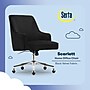 Serta Scarlett Ergonomic Velvet Swivel Computer and Desk Chair, Black (CCHR10011D)~#|#~EE2C52BB-85C1-46CA-827E51DEF1A04C83_sc7