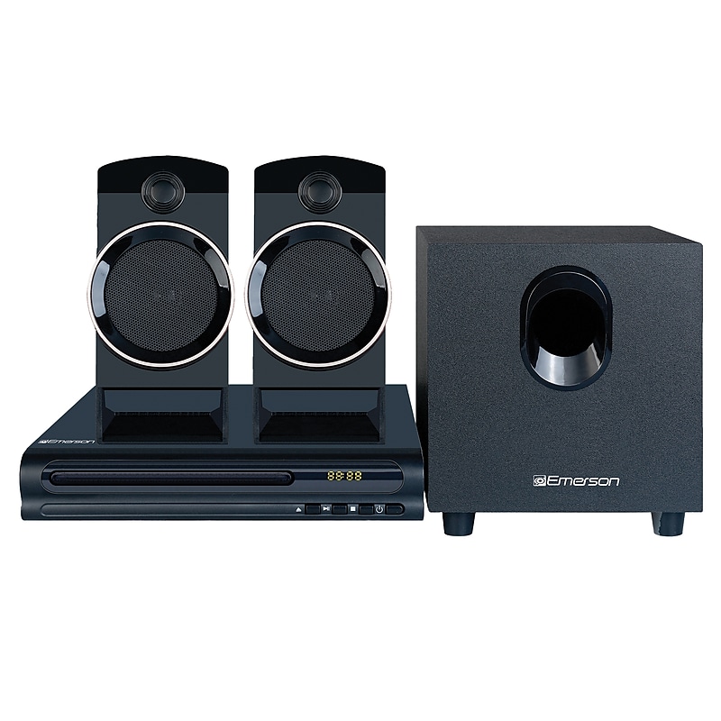 Emerson ED-8050 2.1-Channel Home Theater DVD Player & Speaker Surround Sound System image 1