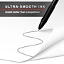 Staples ProGel Elite Retractable Metal Barrel Gel Pen, Fine Point, 0.7mm, Black Ink, 2/Pack (ST63291)~#|#~EE30FF9A-678E-40DB-896C87CB5875DF8E_sc7