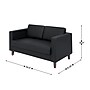 Flash Furniture Hercules Artemis LeatherSoft Reception Loveseat, Black (ZB89212SBLK)~#|#~EE3110CF-82AF-4C7D-BF73C7324E4A9F6A_sc7