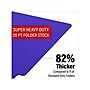 Medical Arts Press Heavy-Duty End Tab File Folder, Straight Cut, Letter-Size, Purple, 40/Box (S-09458-PRP)~#|#~EE3281D1-B308-41D5-AF4A8F1DF3130568_sc7