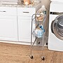 Household Essentials Chrome Iron 3-Basket Storage Cart (HH5133-1)~#|#~EE377024-B247-462E-A3C2DD745BC0135F_sc7