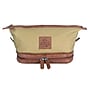 Julia Buxton Expedition II Huntington 9.5" Canvas Toiletry Bag, Tan (EX91717.TN)~#|#~EE37C41A-D457-4A31-85F974142E3DD93A_sc7