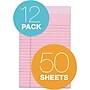 TOPS Prism+ Legal Notepads, 5" x 8", Narrow Ruled, Pink, 50 Sheets/Pad, 12 Pads/Pack (63050)~#|#~EE385F98-653A-40BF-99D35D528203CFD9_sc7