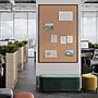 U Brands Cork Bulletin Board, Black Frame, 6' x 4' (2882U00-01)~#|#~EE3AB077-E694-4342-93B79E5DC8EDA9DD_sc7