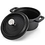 MegaChef Cast Iron 8 Oz. Mini Dutch Oven, Black (935122091M)~#|#~EE3C1FC4-80BF-4629-B8A72AC21B8736EA_sc7