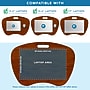 LapGear Bamboo 22.4" x 15.4" x 2.8" Lap Desk, Java~#|#~EE40838C-E9C6-4E66-AA35C3D0A95A0276_sc7
