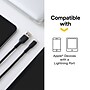 NXT Technologies™ 10 Ft. Braided Lightning to USB Cable, Black (NX60462)~#|#~EE422EE9-A438-461C-8B8473DA28350ED0_sc7
