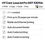 HP LaserJet Pro MFP 4301fdn Wired Color All-In-One Printer, Scan, Copy, Fax, Best for Office, AI Enabled (4RA81F)~#|#~EE47BCF7-491F-4F16-9B2C3D1F1BDD14A3_sc7