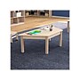 Flash Furniture Bright Beginnings Hercules Trapezoid Table, 47" x 20.75", Beech (MK-ME088016-GG)~#|#~EE4AC7D2-ED4D-41AE-8C6AF8CB7F2D2452_sc7