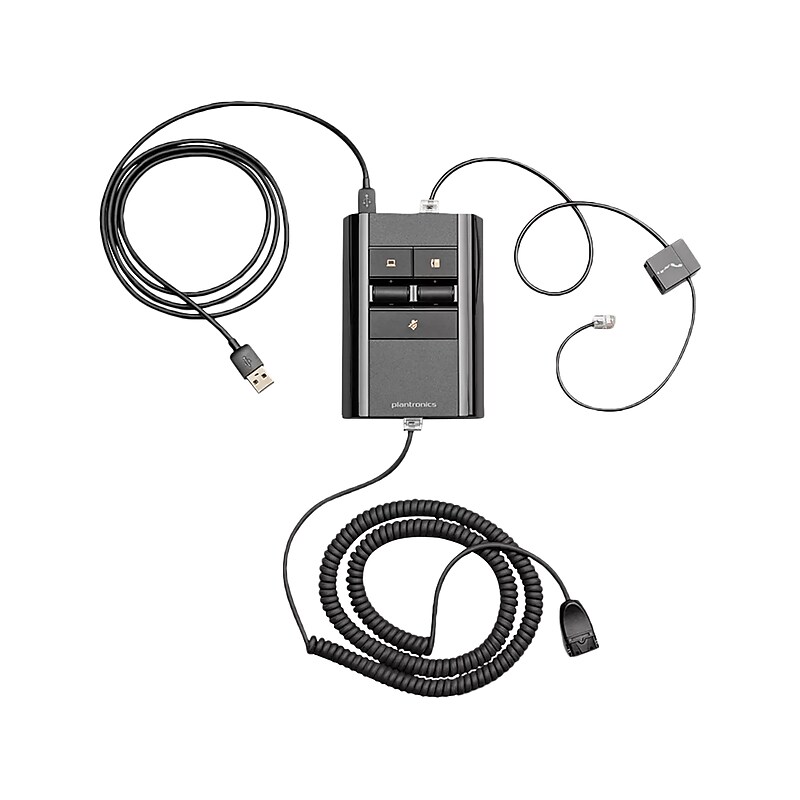 Plantronics MDA500 QD Smart Audio Processor, Black (8L544AA) image 1
