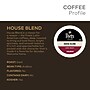 Peet's Coffee House Blend Coffee Keurig® K-Cup® Pods, Dark Roast, 22/Box (6546)~#|#~EE4E23C4-1A57-43C3-ADA79CB0B20B42BA_sc7