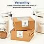 Avery Laser/Inkjet Media Labels, 2" x 2-11/16", White, 15/Sheet, 25 Sheets/Pack (6490)~#|#~EE5596A1-EA7C-4243-A29195B7F1643E4B_sc7
