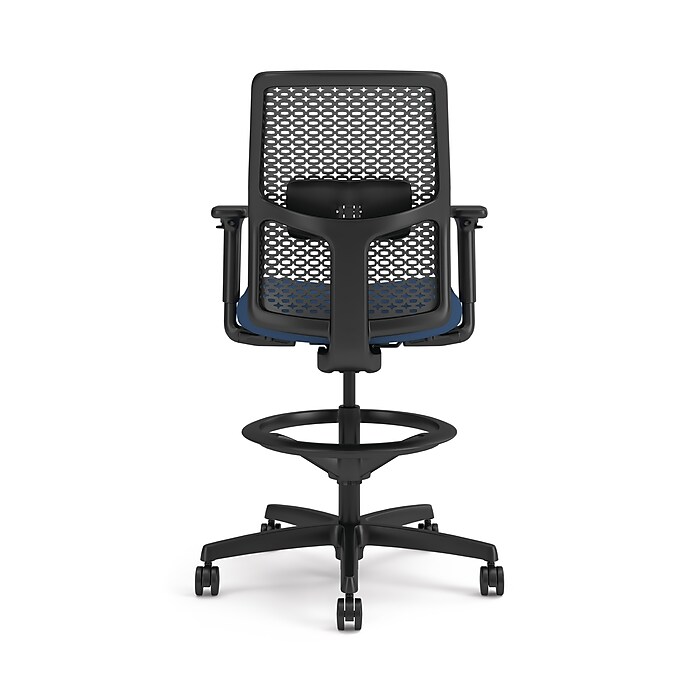 HON Ignition 2.0 ReActiv Back Vinyl Task Stool with Footrest
